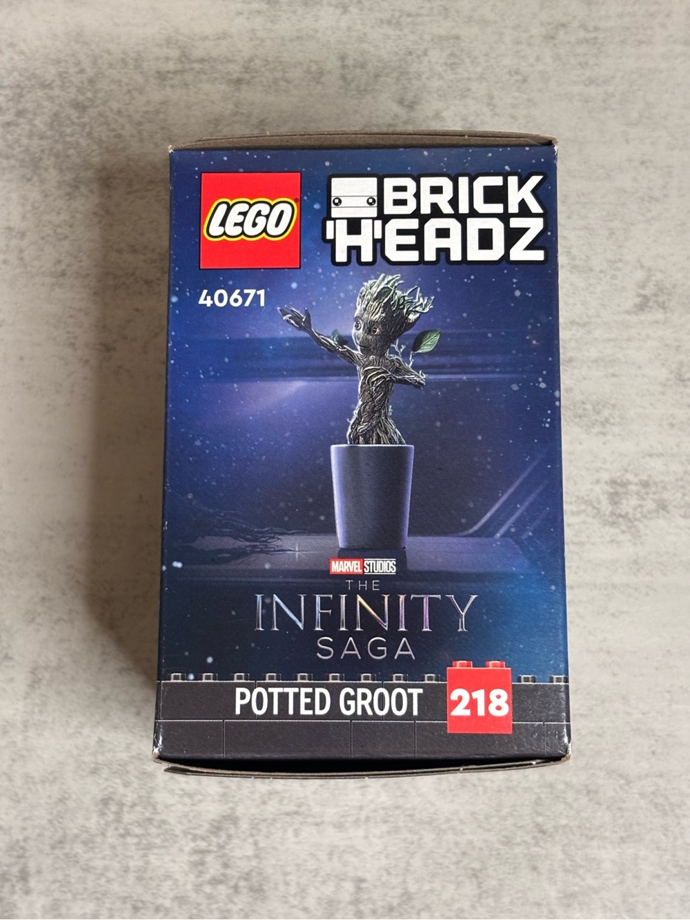 Lego Marvel BrickHeadz Potted Groot Set (#40671) - Picture 4 of 7